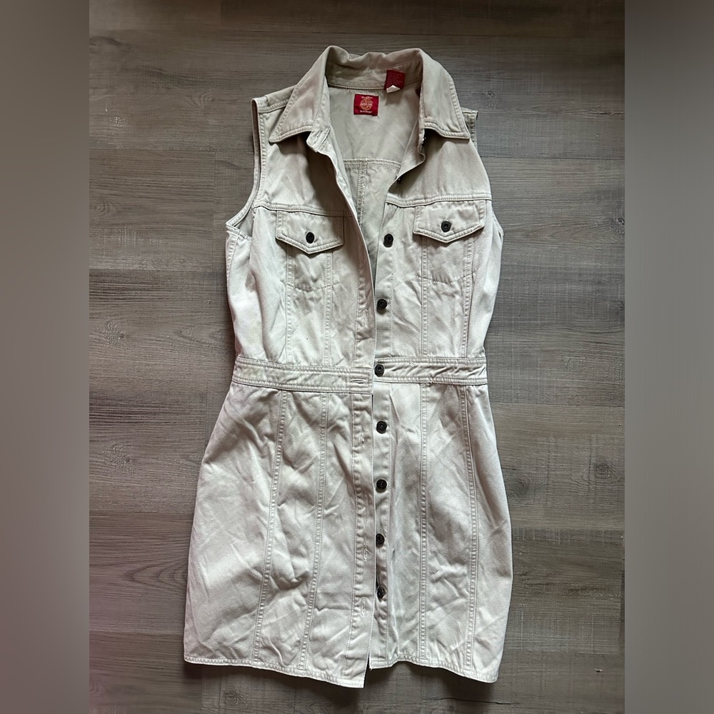 Vintage Gap Blue Jeans World Standard dress sz 8